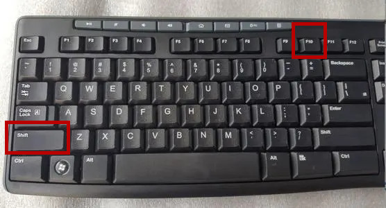 Win10鼠標(biāo)失靈可以用鍵盤打開右鍵菜單欄嗎？
