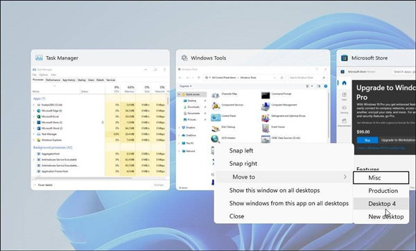 在Windows 11上怎么使用虛擬桌面？Win11支持虛擬桌面嗎？