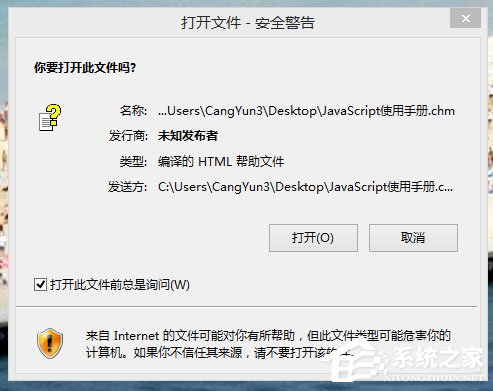 Win8系統chm文件打不開怎么辦？