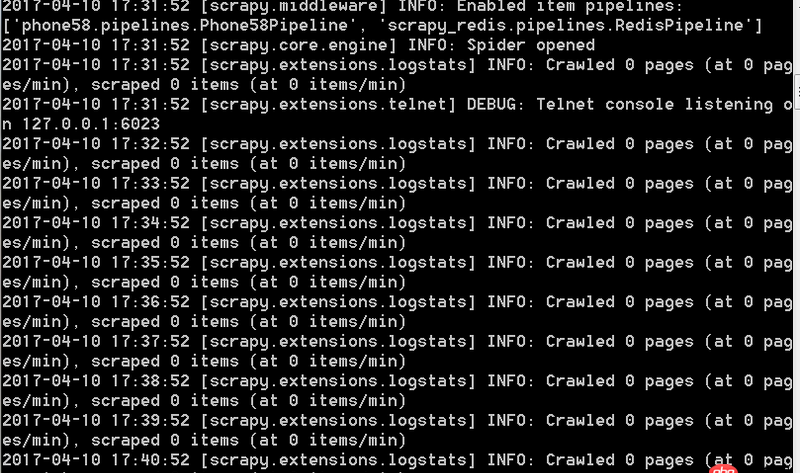 python - 基于scrapy-redis的分布式爬蟲運(yùn)行的時(shí)候不能正常運(yùn)行 遇到的問題如下截圖所示