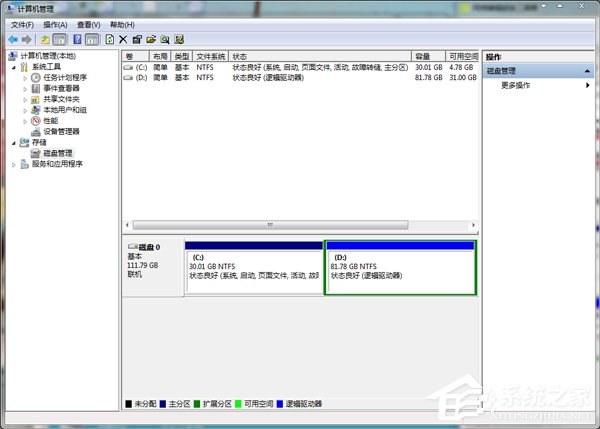 Win7電腦硬盤如何分區？
