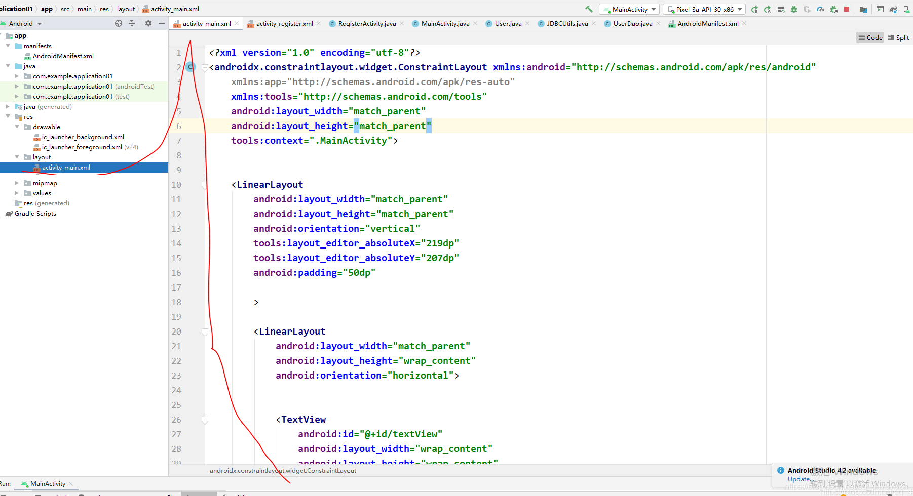 Android Studio連接MySql實(shí)現(xiàn)登錄注冊(附源代碼)