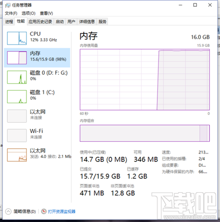 win10電腦為什么占用這么高內存？產生的原因與解決方法