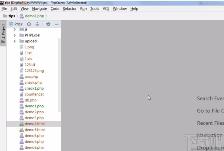 phpstorm設(shè)置背景顏色的方法