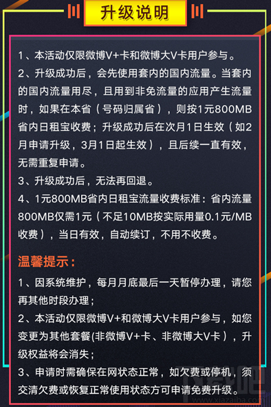 微博微卡日租寶套餐怎么申請？