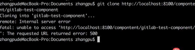 docker gitlab 如何git clone？